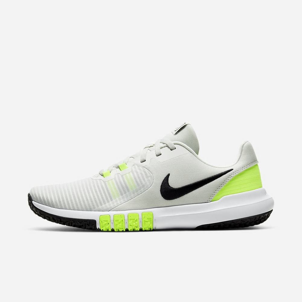 Chaussure De Fitness Nike Flex Control 4 Beige 5037-416 Spruce Aura/Volt/White/Black Homme | OQM-81917340